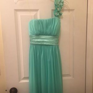 Small mint green dress